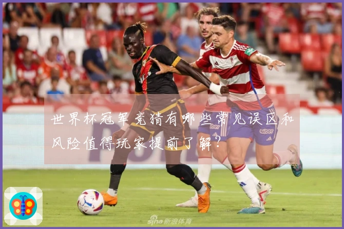 世界杯冠军竞猜有哪些常见误区和风险值得玩家提前了解？